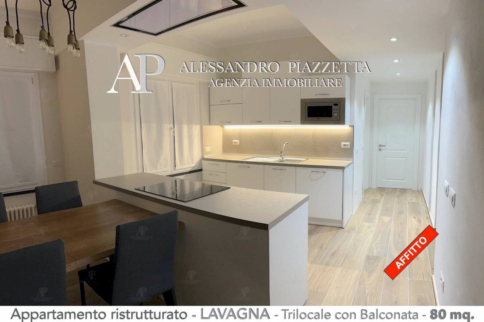 Angolo cottura completo di tutti gli elettrdomesti - Three-room apartment Lavagna - photo 2