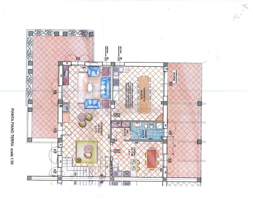 Schermata 2022-07-11 alle 15.17.42.png - Porzione di casa via del Confine  3532, Cesena - planimetria 1
