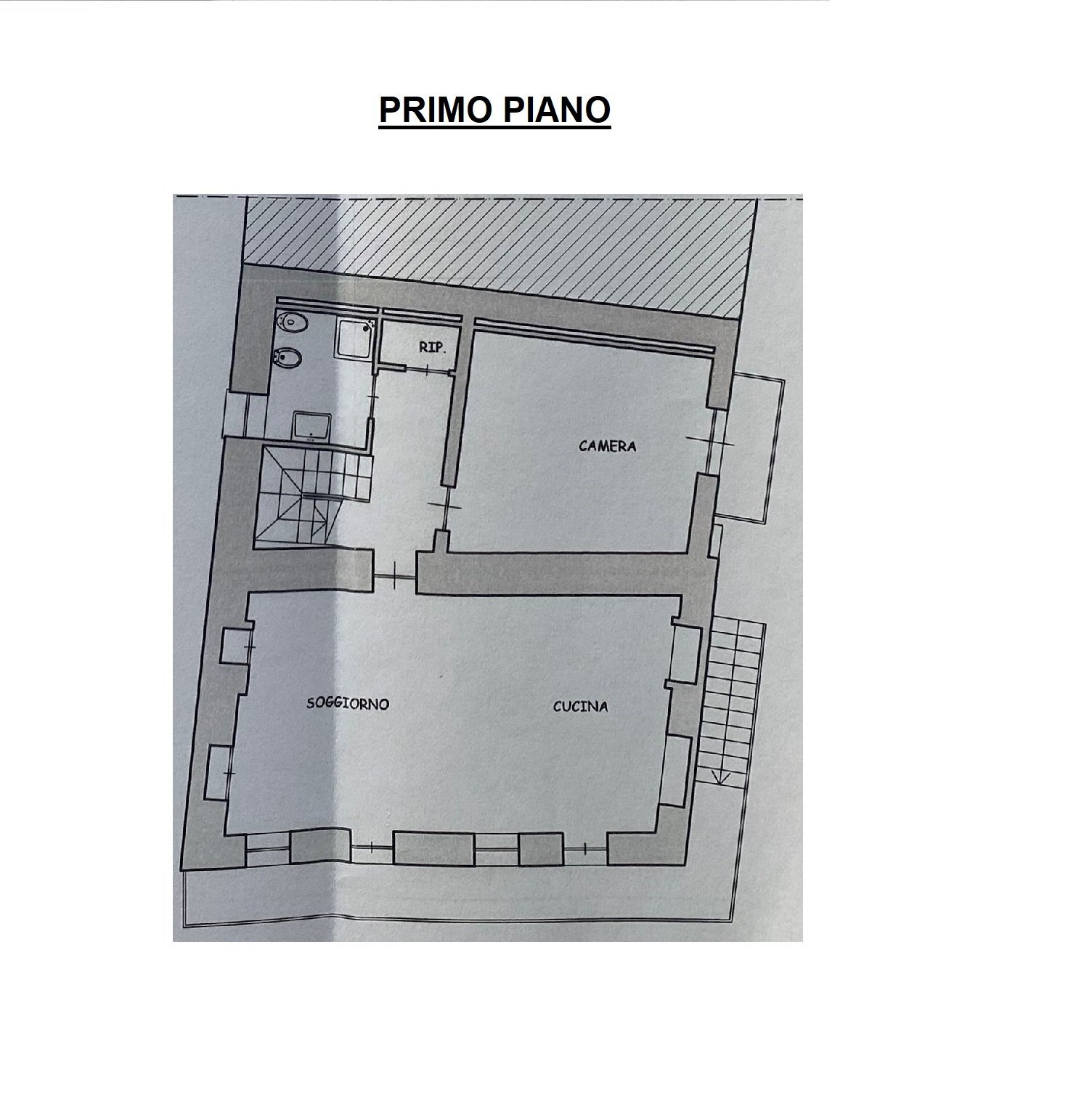Apartment Borgata Poetti, 6, Perosa Argentina - floor plans 1