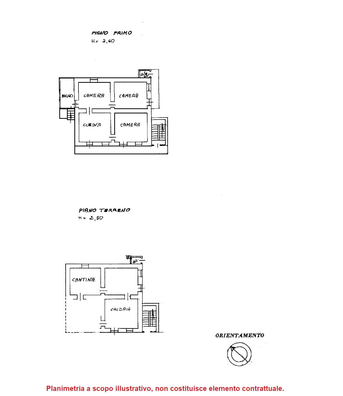 Quadrilocale via San Genesio, 8, Perosa Argentina - planimetria 1