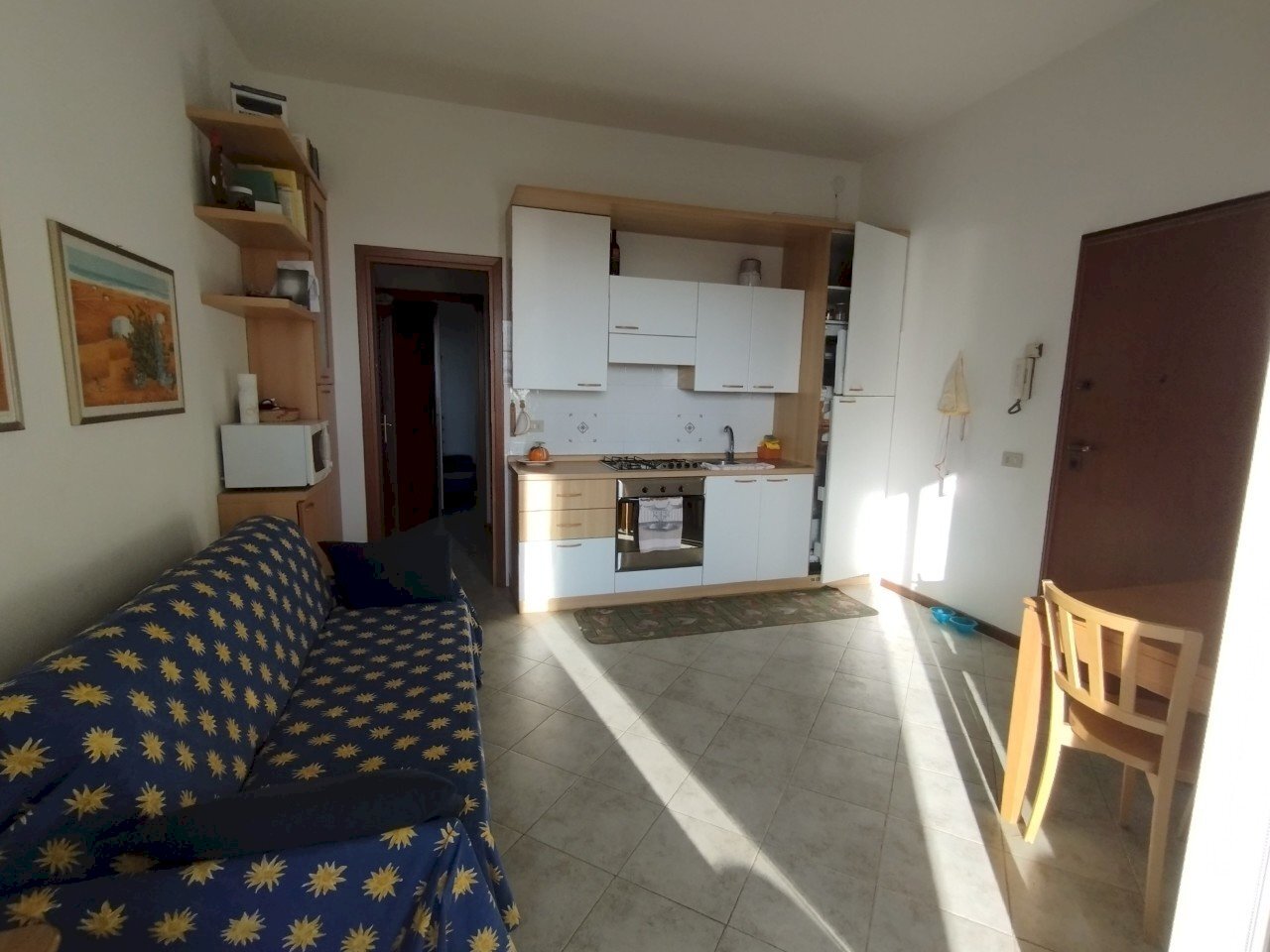 soggiorno con angolo cottura - Bilocale Andora - foto 3