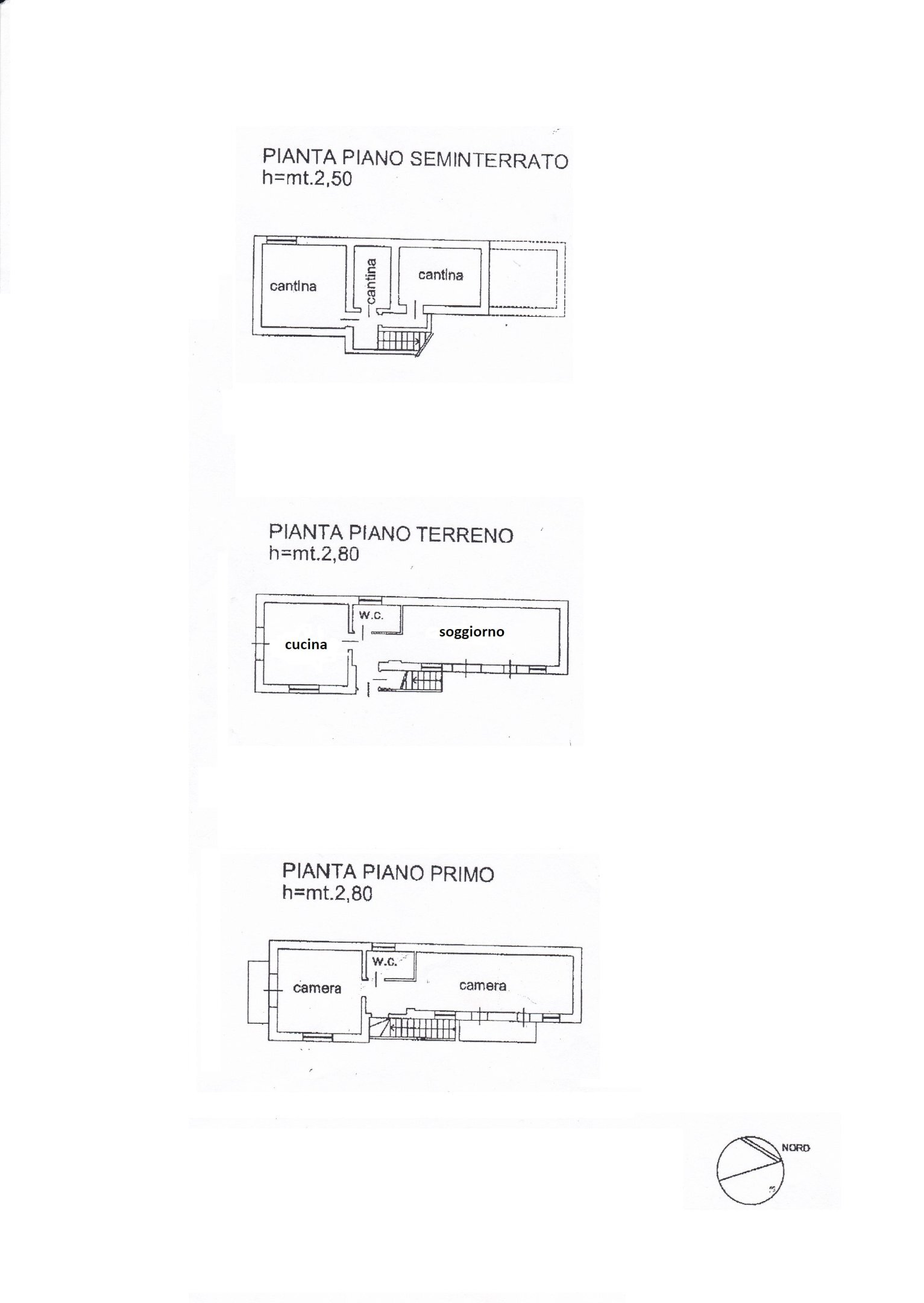 Independent house via XXVIII Aprile, 15, Perosa Argentina - floor plans 1