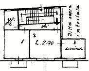 pln colambrosi.JPG - Quadrilocale Via XXIV Maggio 2, San Felice Circeo - planimetria 1