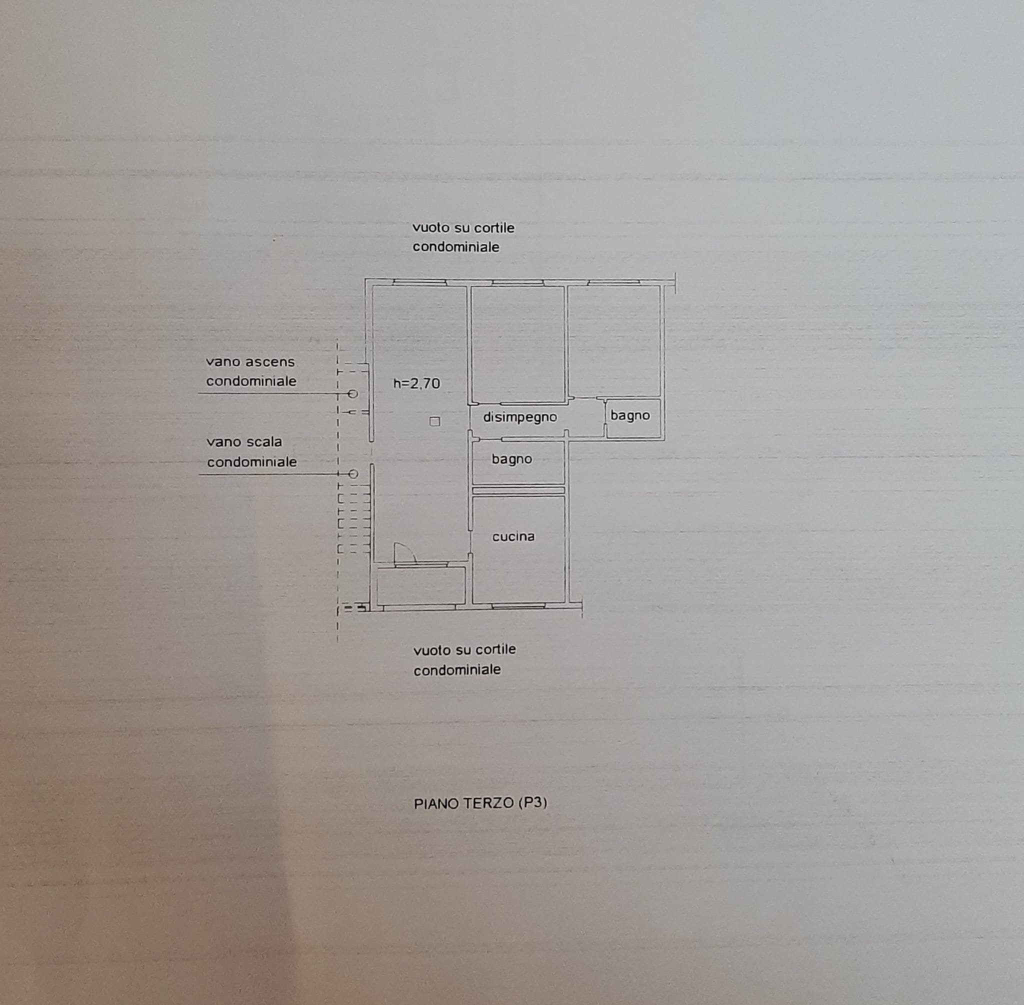 Appartamento Cuneo (zona San Paolo) - planimetria 1