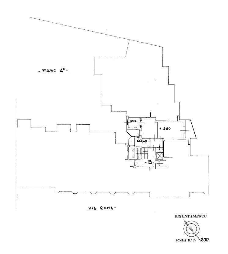 Bilocale via Roma, 24A, Perosa Argentina - planimetria 1