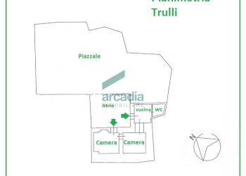 Planimetria trulli - Casale Contrada San Nicola 111a, Monopoli - foto 24