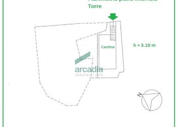 Planimetria  torre S1.jpg - Casale Contrada San Nicola 111a, Monopoli - foto 27