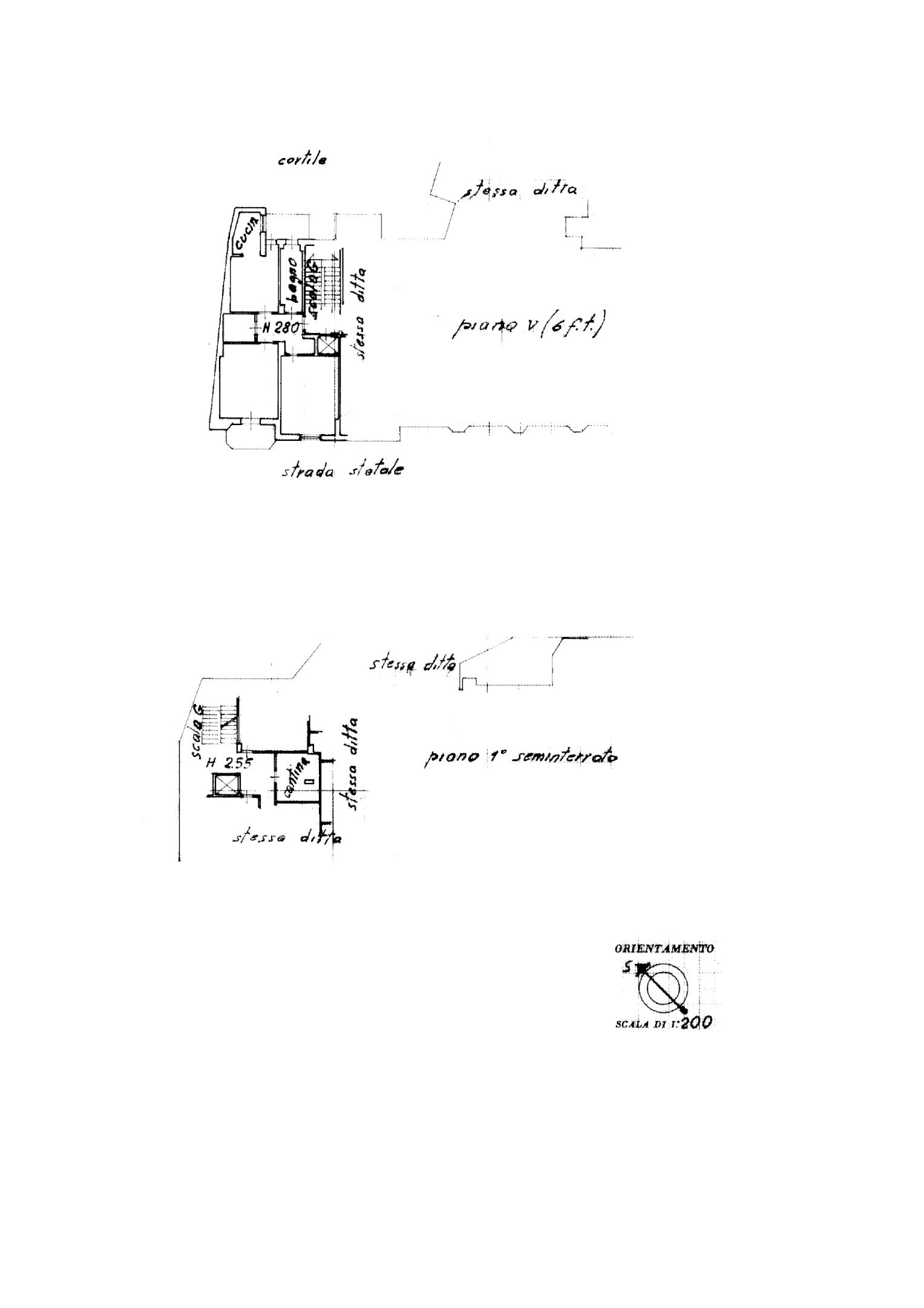 Trilocale via Roma, 24F, Perosa Argentina - planimetria 1