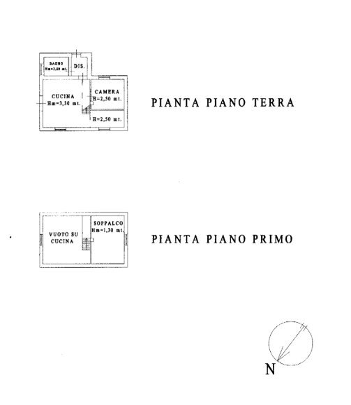 Casa indipendente Via Beltramone, 33, Barge - planimetria 1