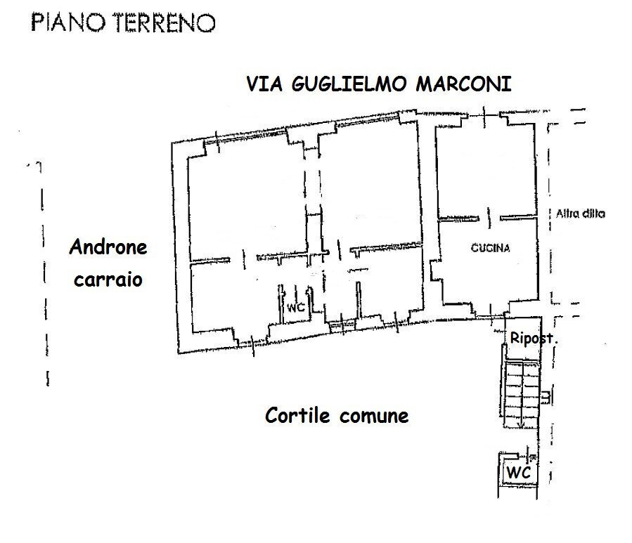 Independent house via Guglielmo Marconi, 95, Borgo San Dalmazzo - floor plans 1