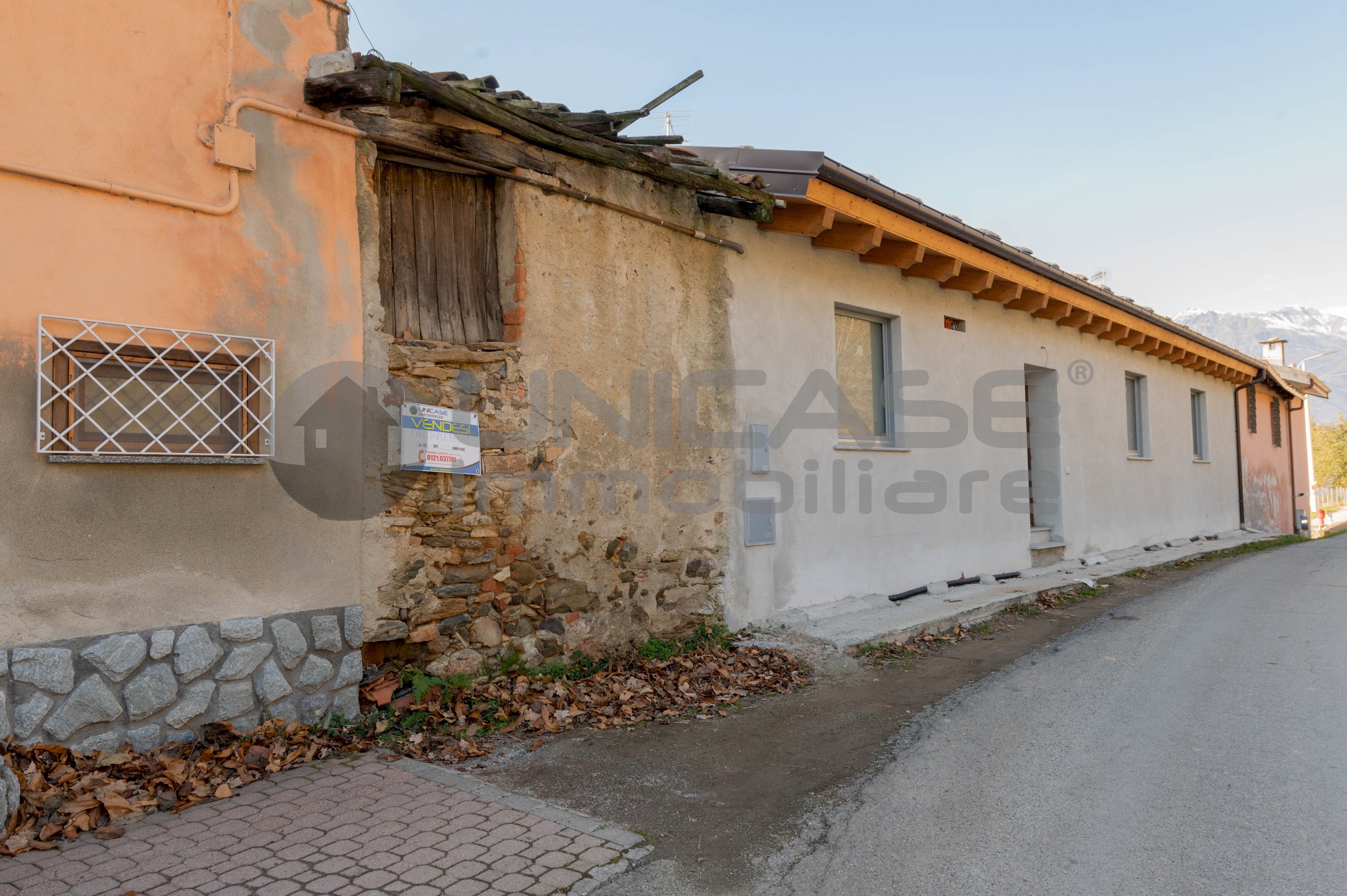 facciata Rustico in pietra da ristrutturare in vendita a Bricherasio - Rustico Strada San Giovanni, 33, Bricherasio - foto 1