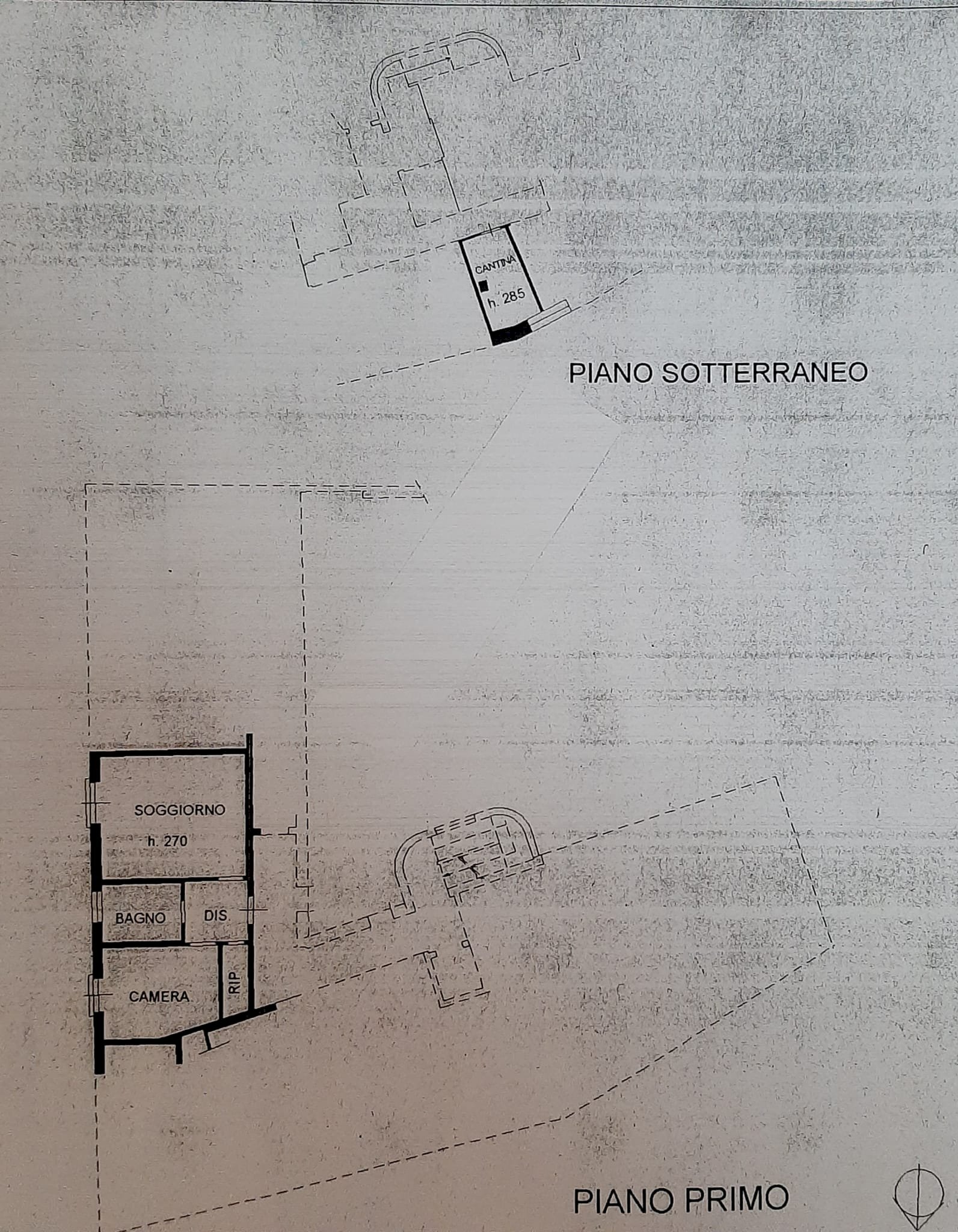 Bilocale Via Bergia, Borgo San Dalmazzo - planimetria 1