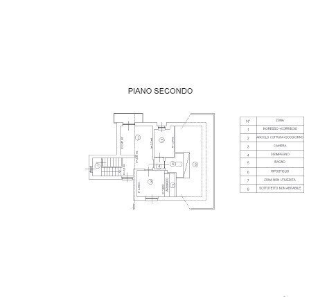 Bilocale Frazione Le Fachet, Sarre - planimetria 1