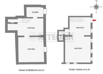 Planimetria - Locale Commerciale Riviera dei Ponti Romani 13, Padova - foto 19