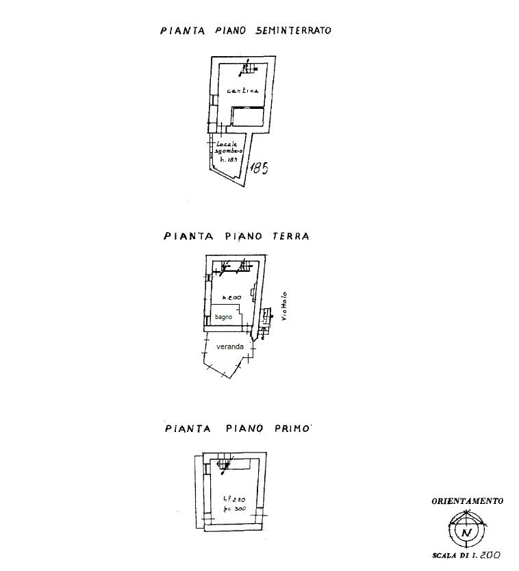 Casa indipendente Borgata Clotes, s.n.c., Perrero - planimetria 1