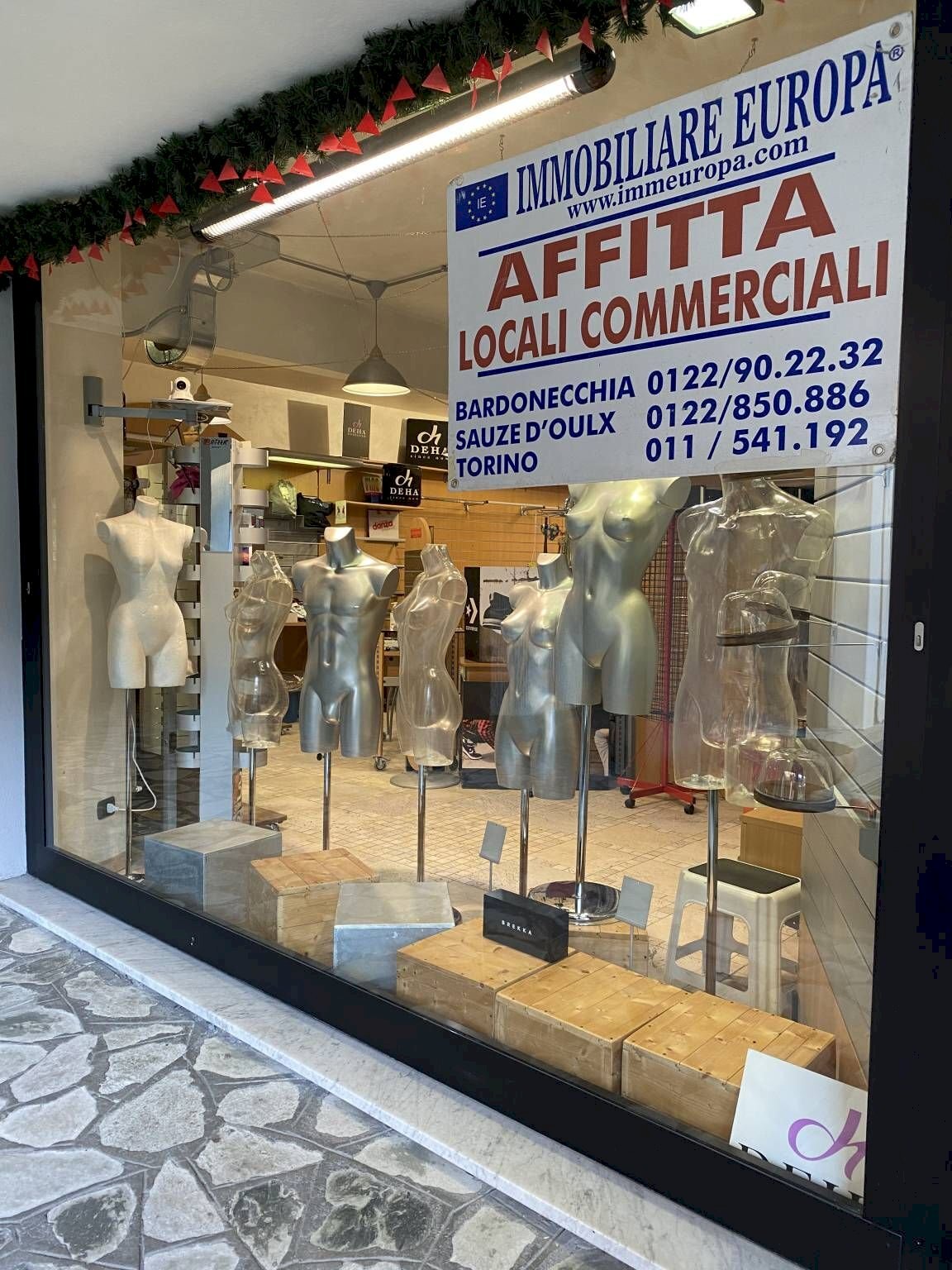 Negozio via Giuseppe Francesco Medail, 57, Bardonecchia - planimetria 1