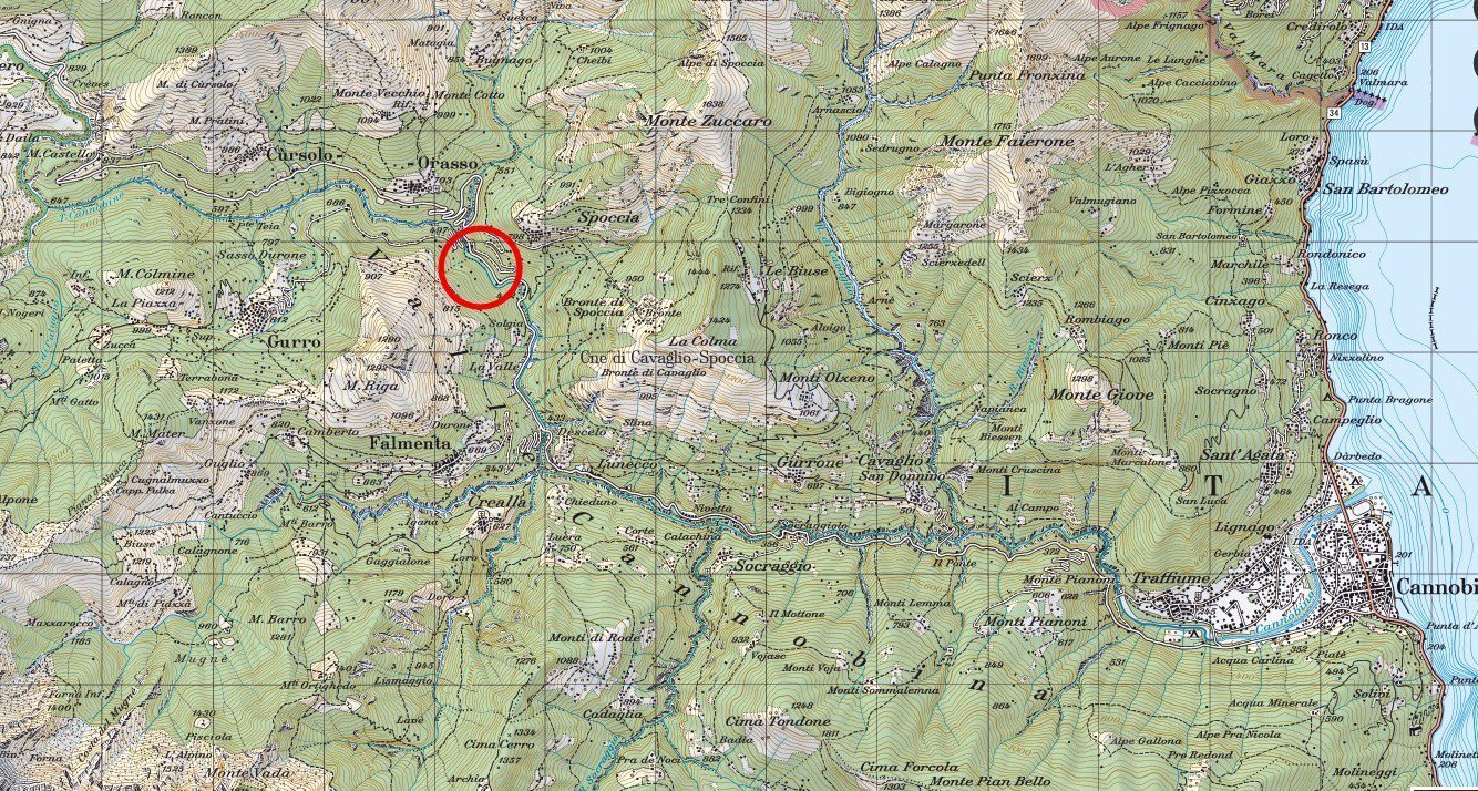 Villa strada Statale 631, Valle Cannobina - planimetria 1