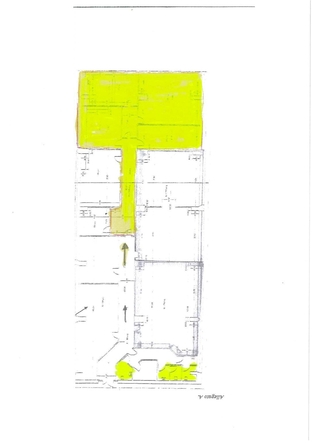 Ufficio via Pietro Chiesa, 7, Genova (zona Sampierdarena) - planimetria 1