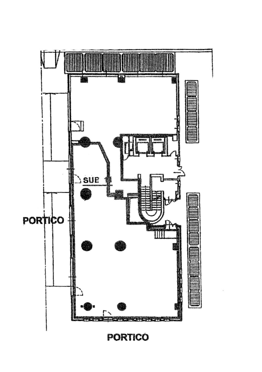 Negozio via Pietro Chiesa, 7, Genova (zona Sampierdarena) - planimetria 1