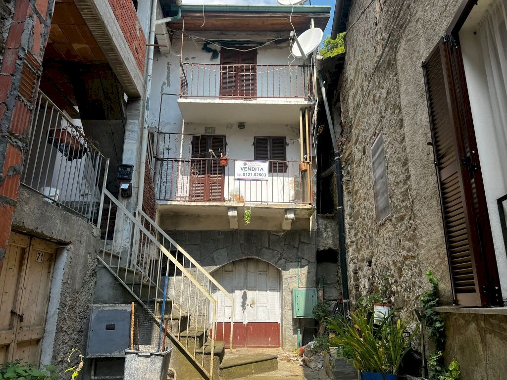 FACCIATA - Casa semi indipendente via Balziglia, 73, Pomaretto - foto 2