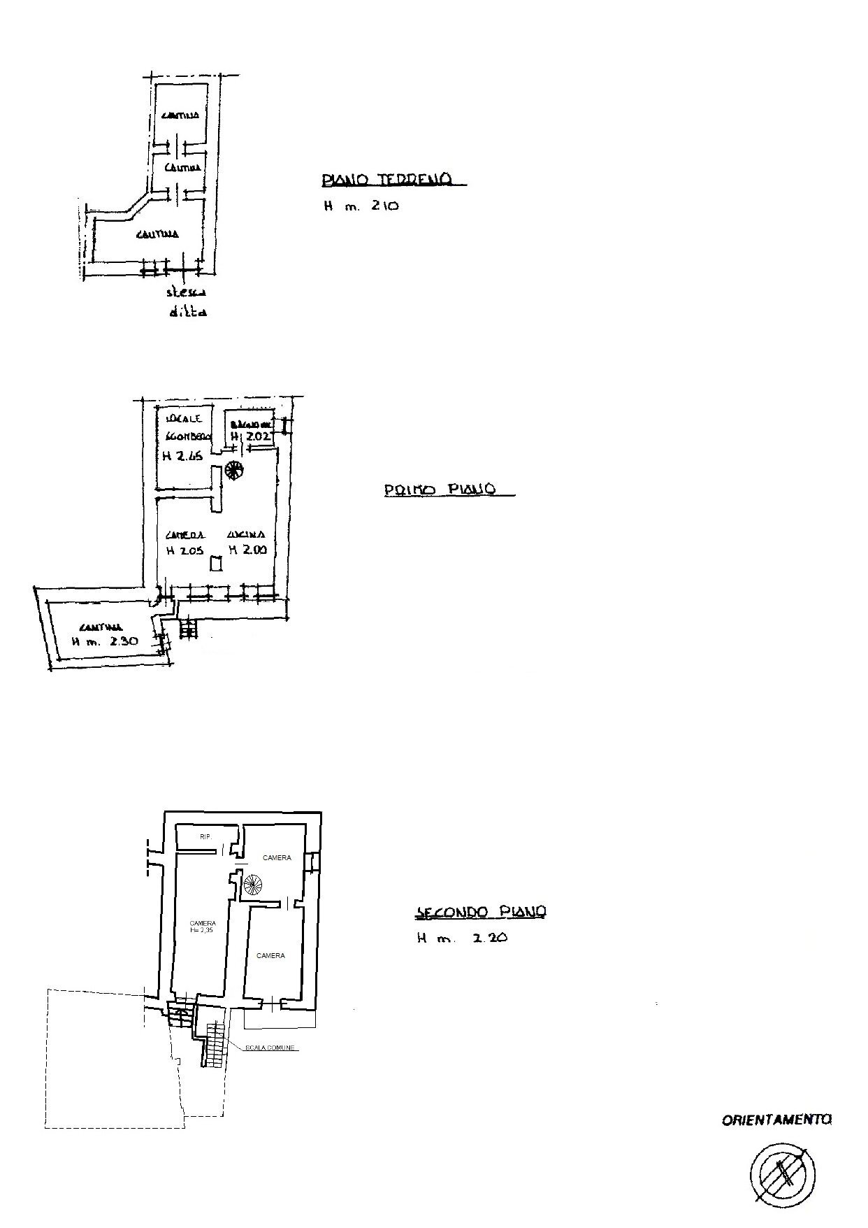 Casa semi indipendente via Balziglia, 73, Pomaretto - planimetria 1