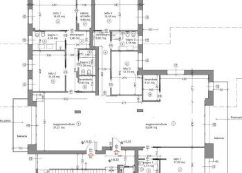 plan - Appartamento viale Vittorio Emanuele II, 22, Bergamo - foto 3