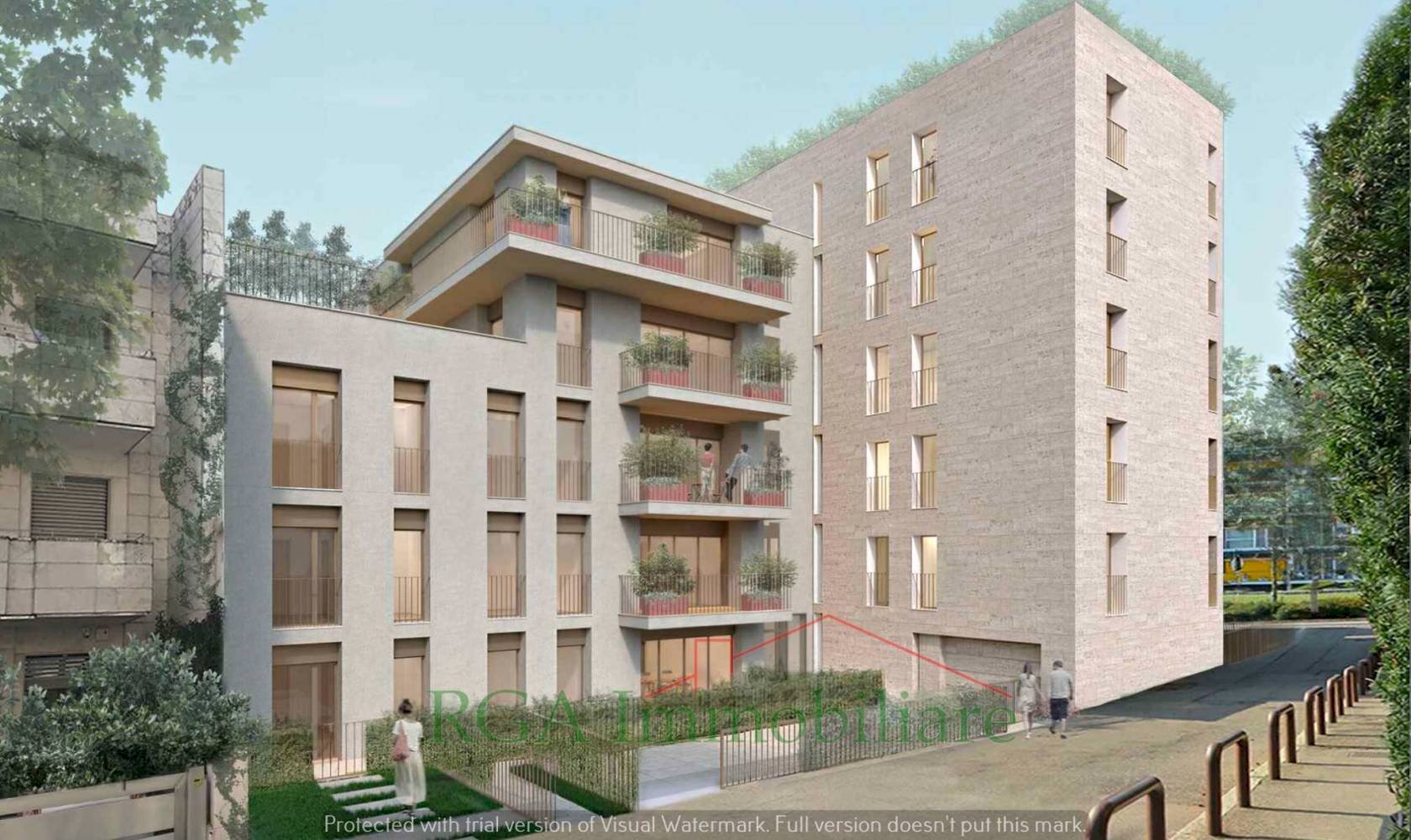 ESTERNO - Trilocale viale Vittorio Emanuele II, 22, Bergamo - foto 1