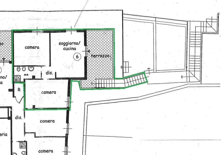 PIANTINA CASA - Three-room apartment Piazza Plebiscito 27, Magliolo - floor plans 1
