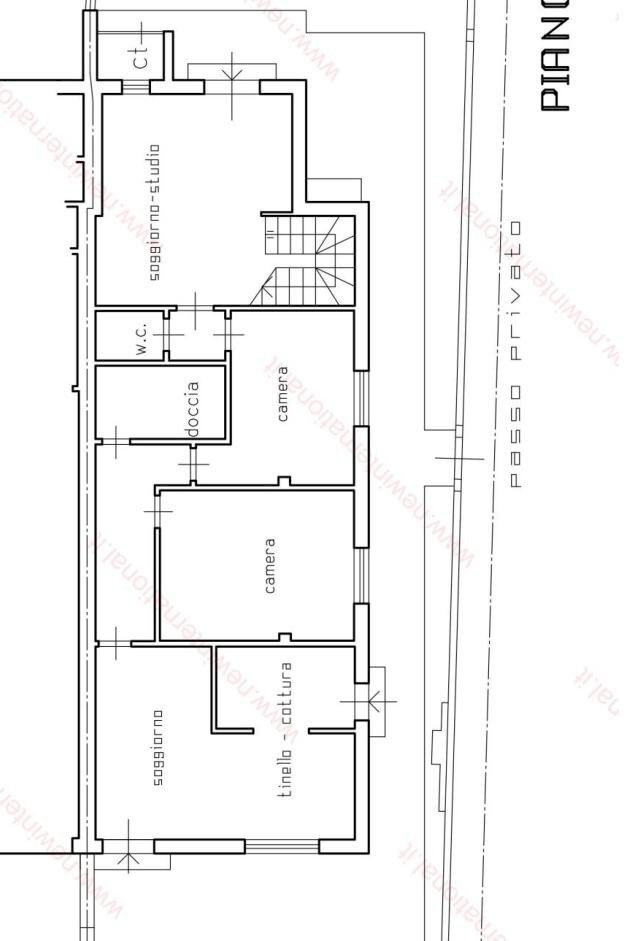 Villa via Lorenzo de' Medici, Forte dei Marmi - floor plans 1