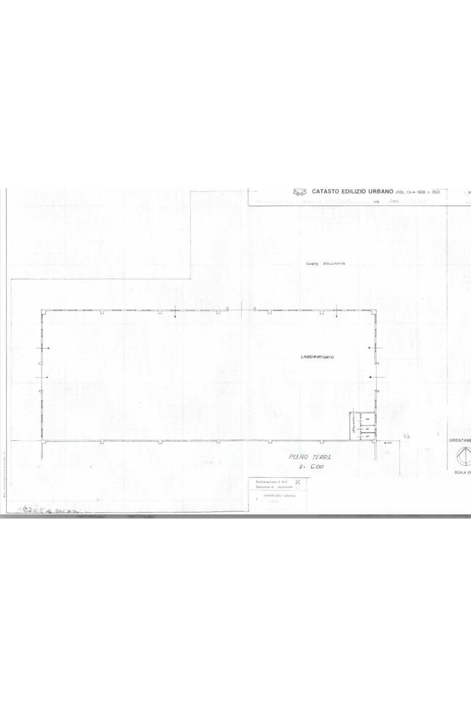 Shed via Francesca, Ciserano - floor plans 1