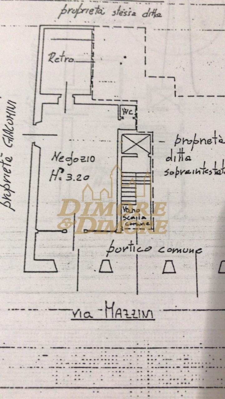 PLANIMETRIA.JPG - Commercial Premises Via Giuseppe Mazzini 95, Omegna - floor plans 1