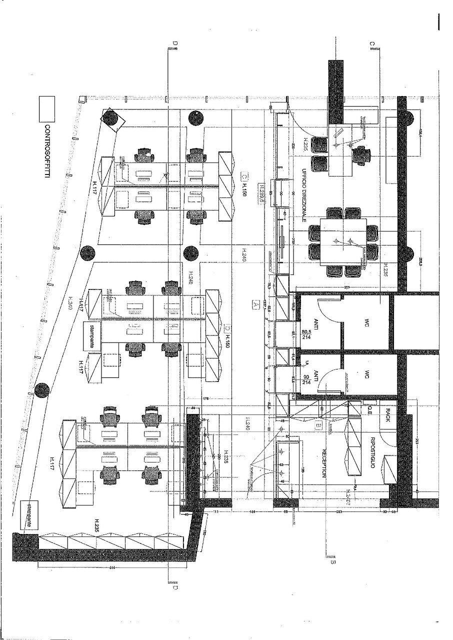 Office Casalecchio di Reno - floor plans 1