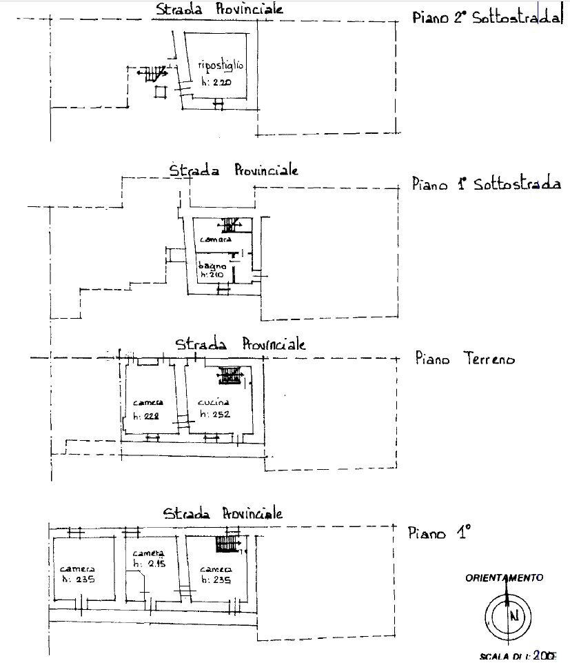 Porzione di casa borgata Trossieri, 5, Perrero - planimetria 1