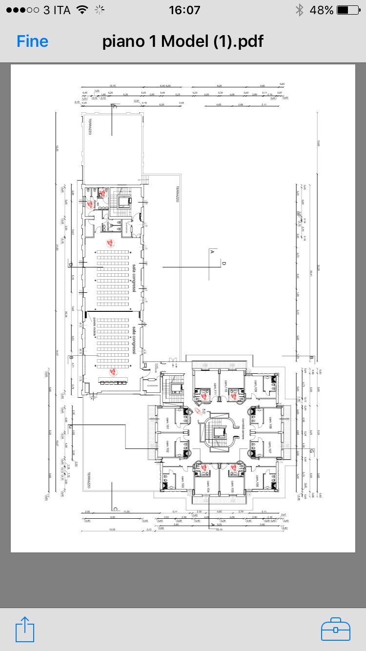 Stable - Palace via Montenero, Bardonecchia - floor plans 1