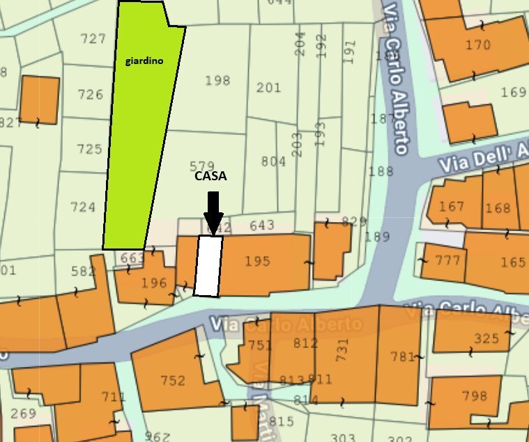 One-room apartment borgata chambon, 23, Fenestrelle - floor plans 1