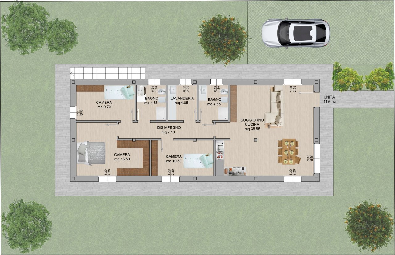 planimetria.jpg - Independent house via circonvallazione sud, Monteprandone - photo 3