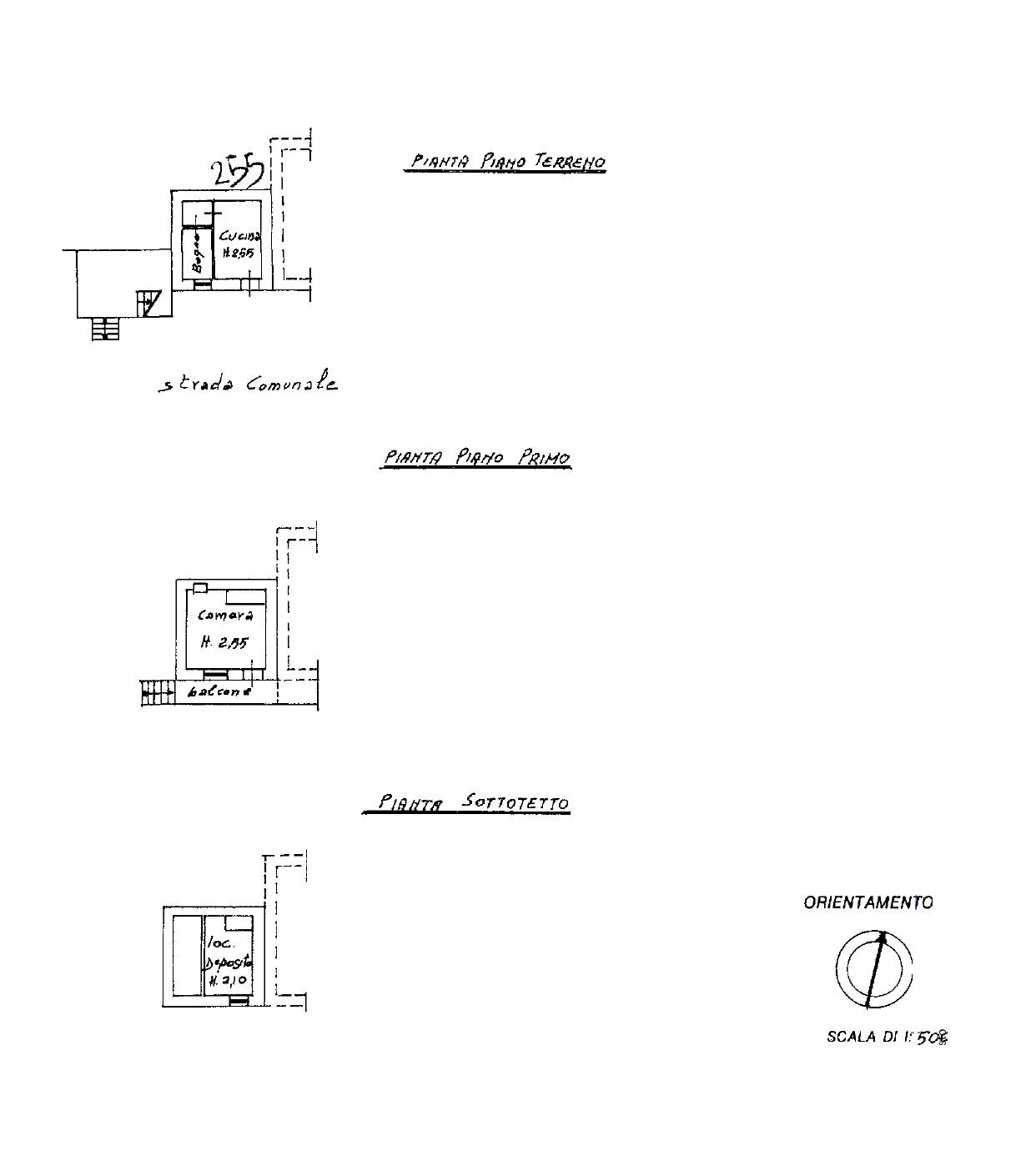 Porzione di casa borgata Piccolo Passet, 1, Massello - planimetria 1