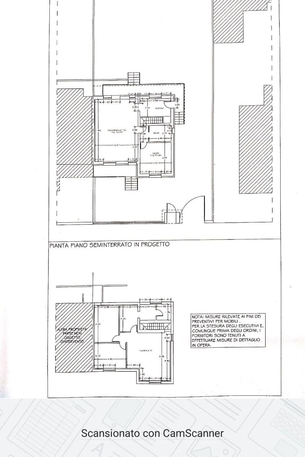 Villa via Masaccio, Nerviano - planimetria 1