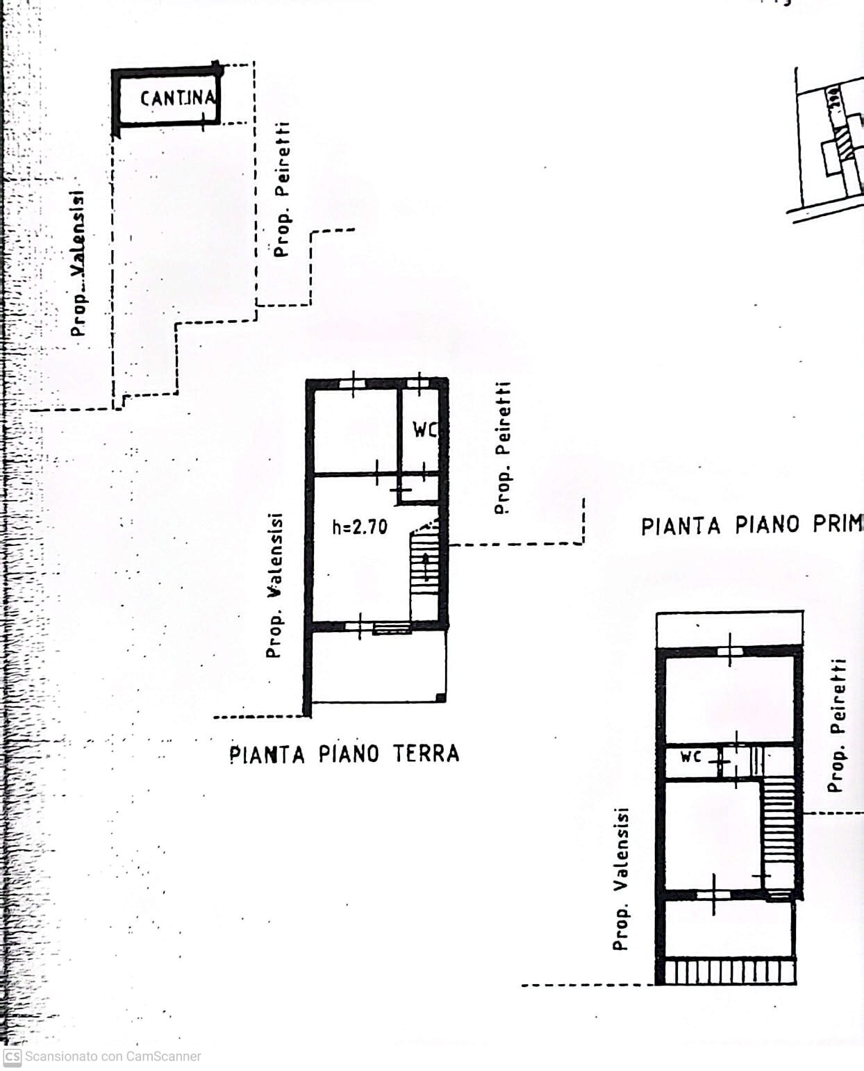 Villa a Schiera Via Chiappere, 2/D, Barge - planimetria 1