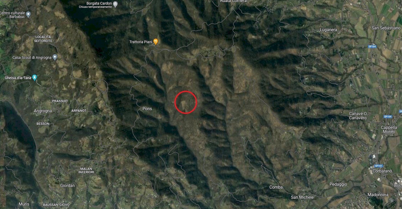 Vista dall'alto Terreno boschivo in vendita a Bricherasio - Agricultural land Bricherasio - photo 1