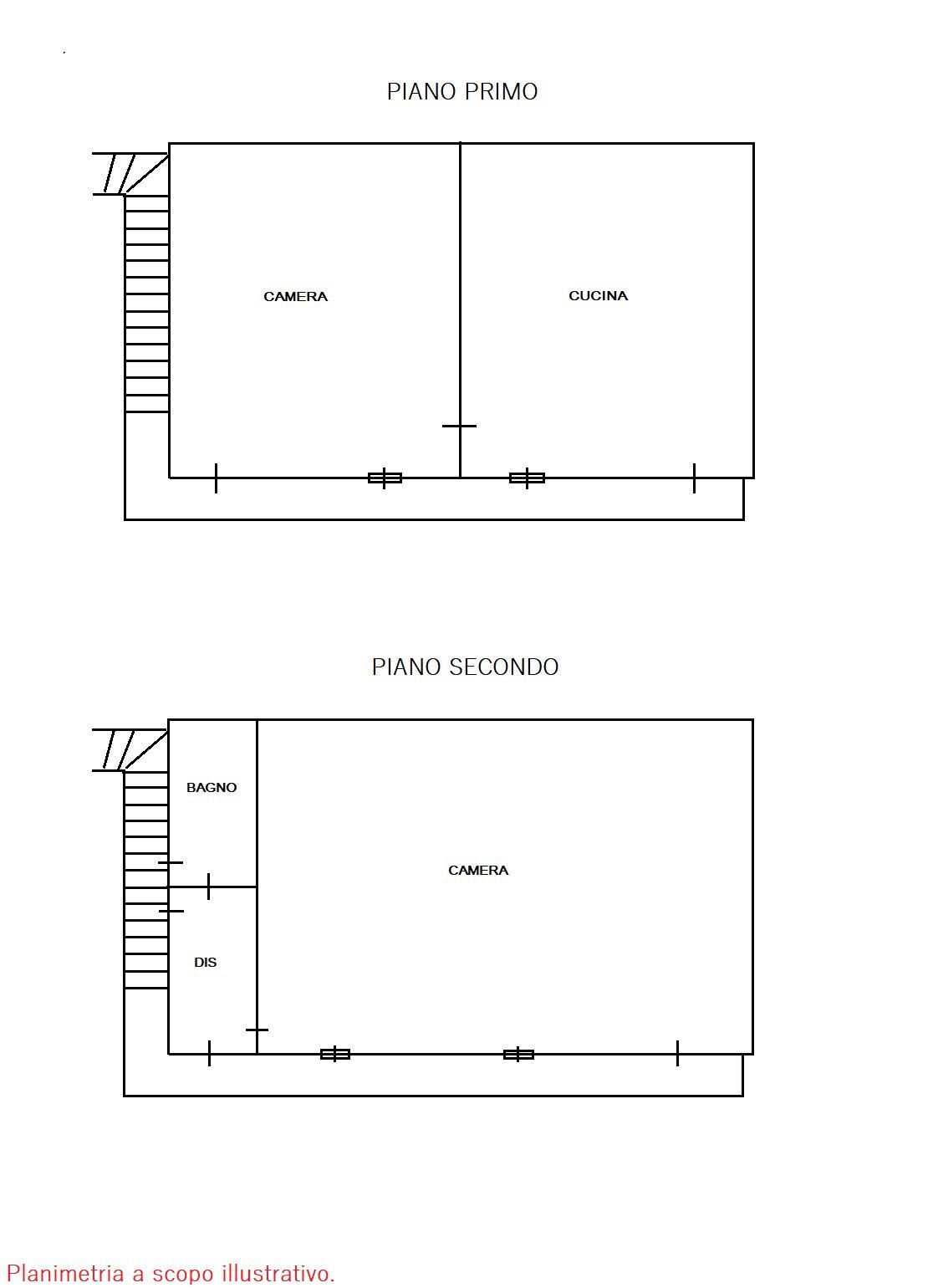 Casa semi indipendente Borgata Chialme, Perosa Argentina - planimetria 1