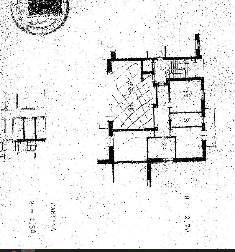 Quadrilocale Via Parigi, Aosta - planimetria 1