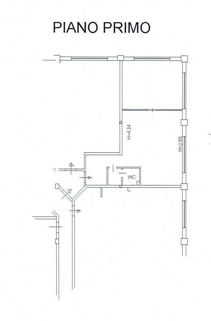ufficio 70 mq.jpg - Office Via Esino 91/A, San Benedetto del Tronto - floor plans 1