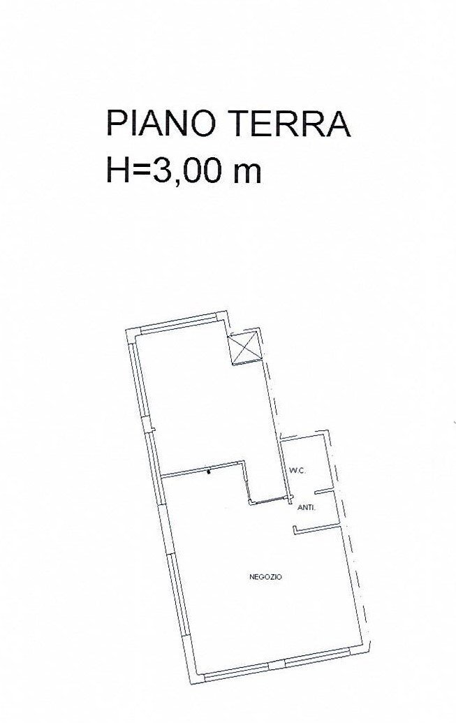 piano terra via nazario sauro.jpg - Locale Commerciale Via Filippo Turati 2, San Benedetto del Tronto - planimetria 1