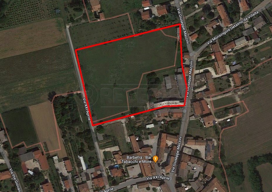 SATELLITARE3 - Building land Via Giuseppe Mazzini 25, Basiliano - floor plans 1