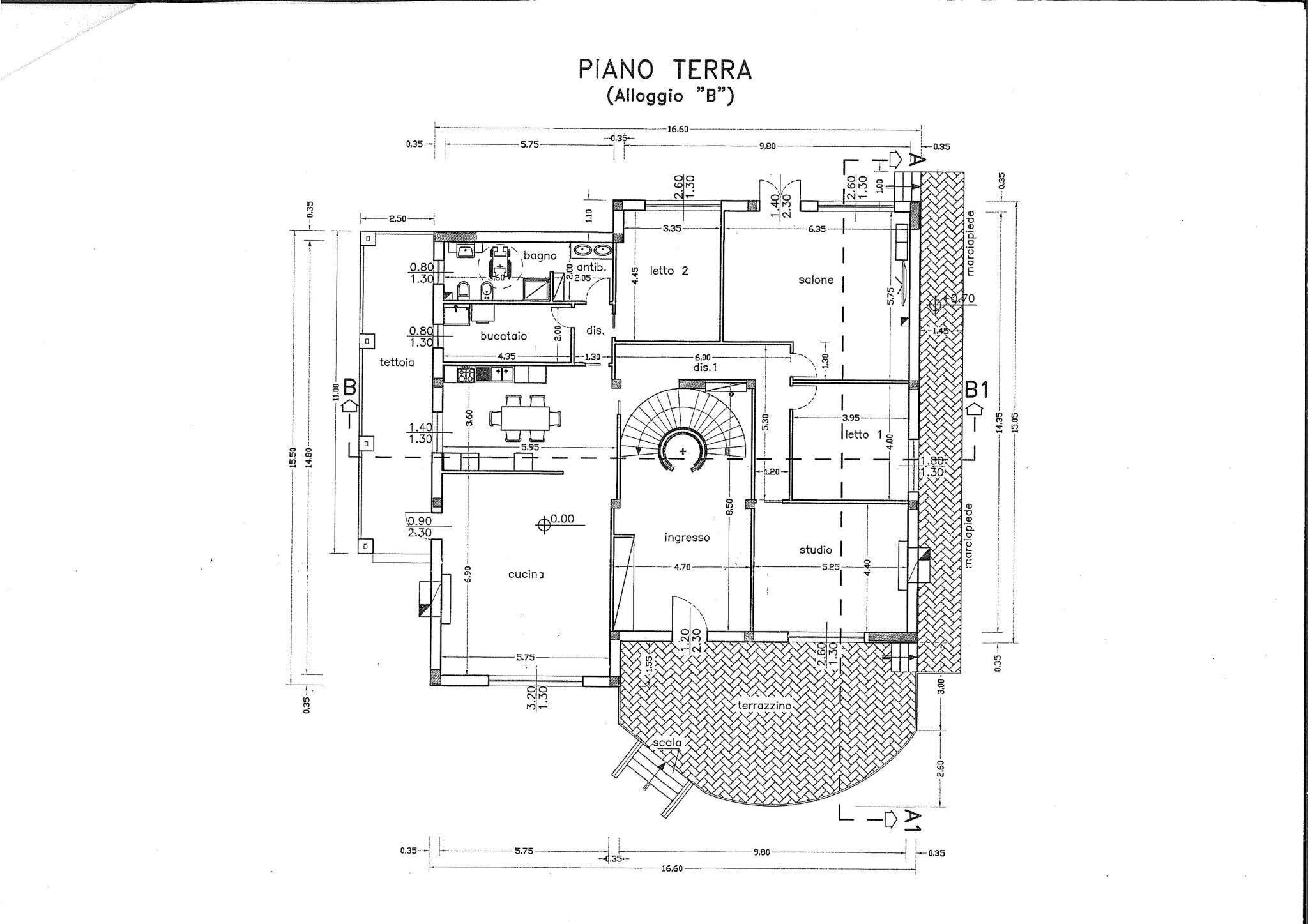 Villa Statte - floor plans 1