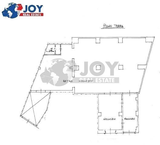 planimetria x sito 2.JPG - Locale Commerciale Via A. Volta 15, Nardò - planimetria 1
