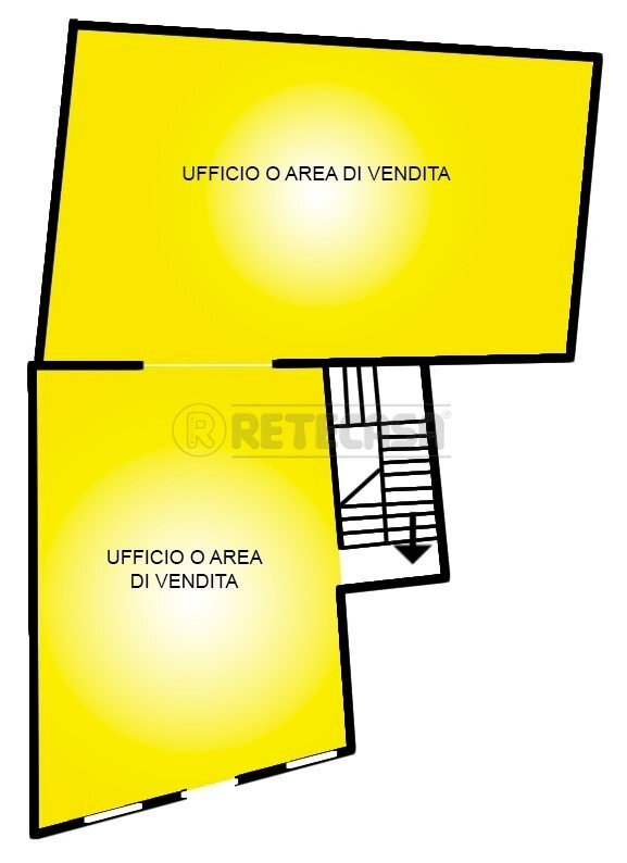 Valdagno_Retecasa - Planimetria.jpg - Locale Commerciale Valdagno - planimetria 1
