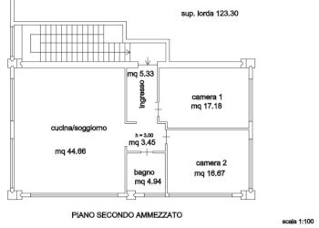 Alloggio Custode.png - Commercial Premises Via Vallestura 25 D, Masone - photo 2
