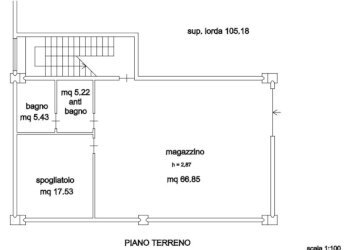 Magazzino P.T..png - Commercial Premises Via Vallestura 25 D, Masone - photo 3